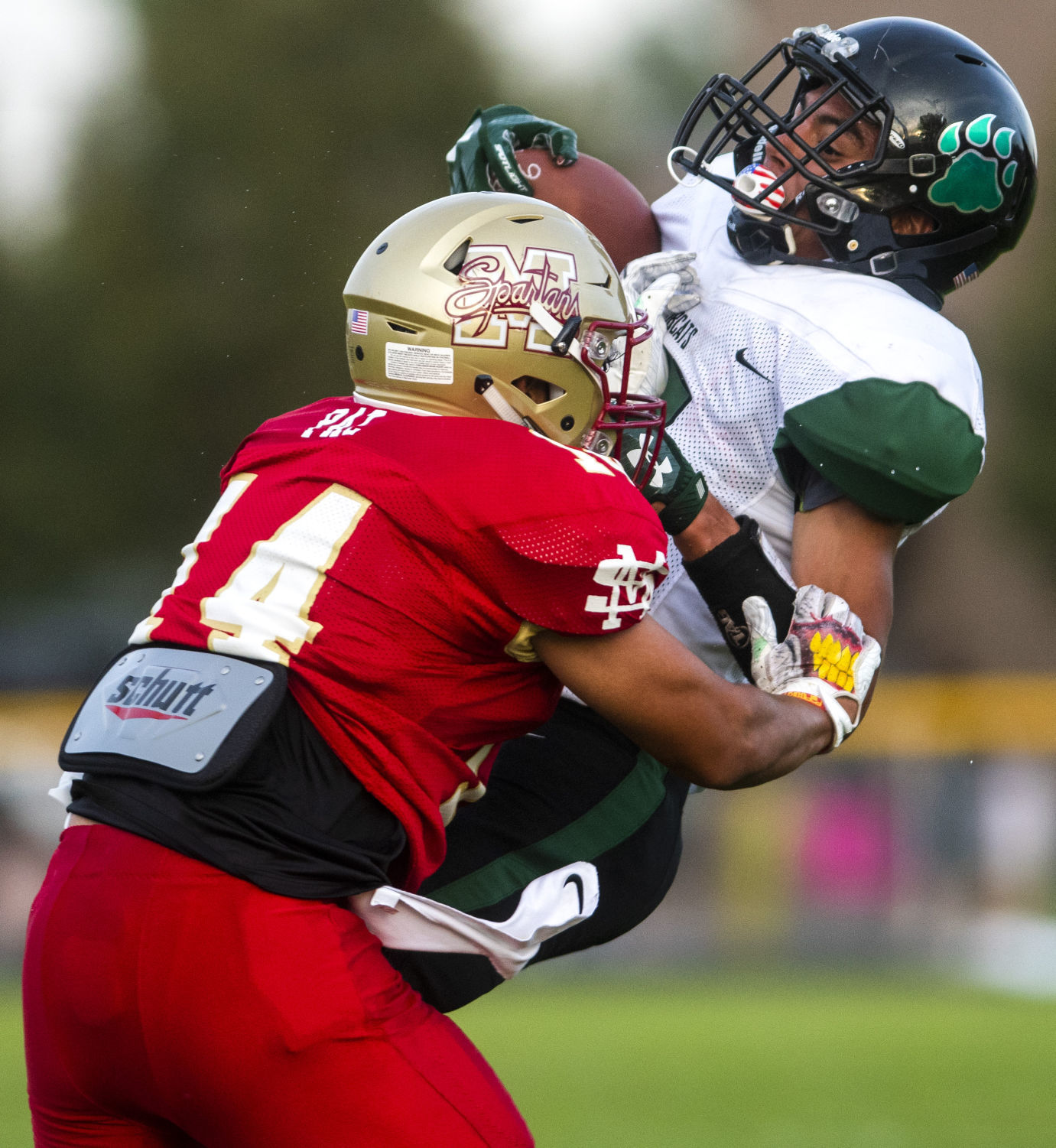 Minico vs Burley football